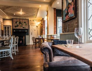 Cosy interiors of The Swan, Walton-on-Thames