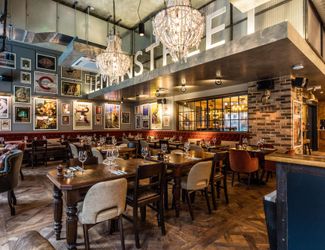 Interior at the Leman Street Tavern