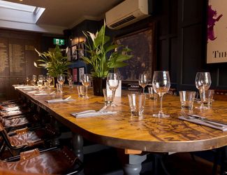 Private room at at The Britannia, Kensington
