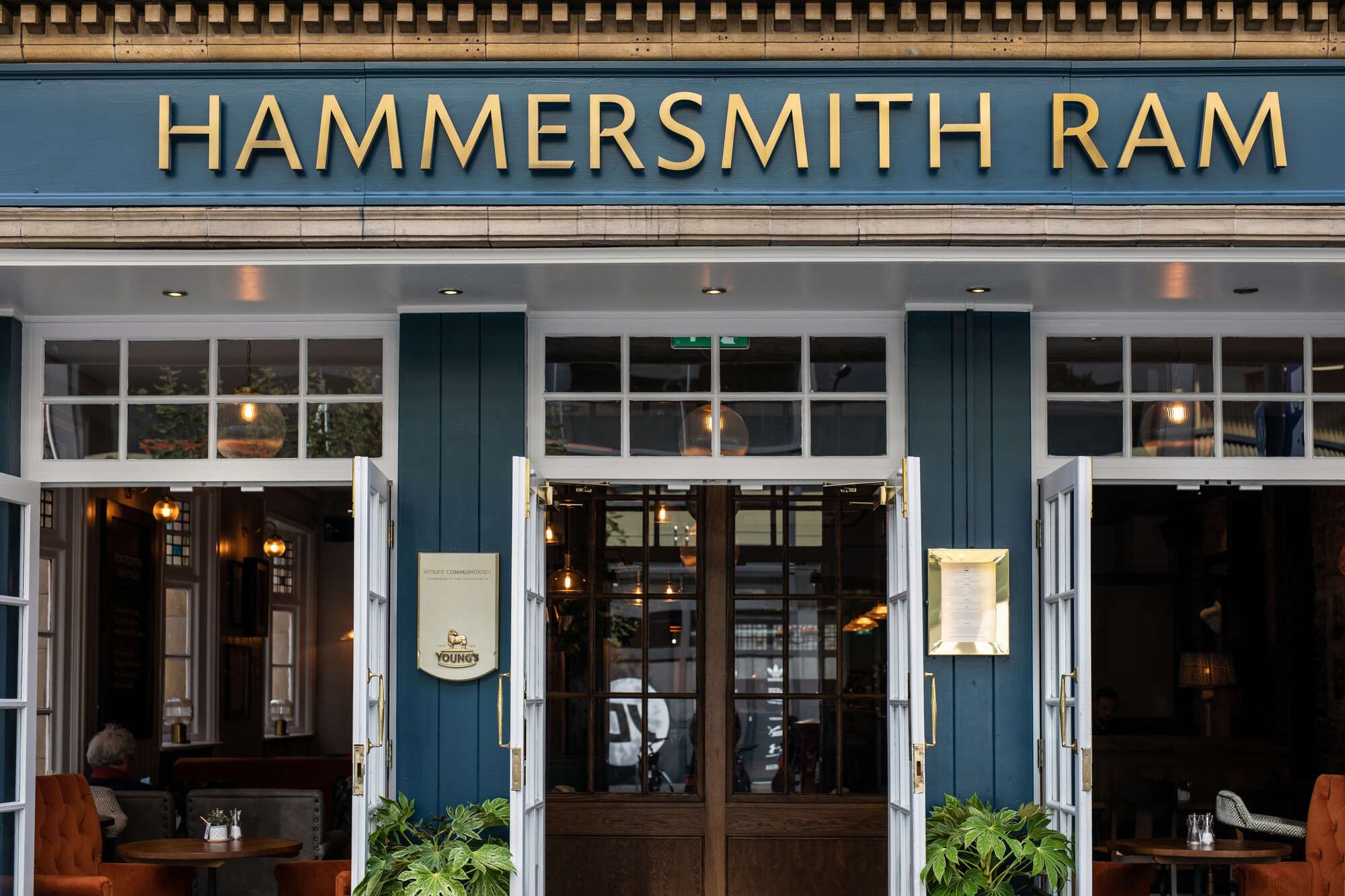 Exterior of the Hammersmith Ram pub