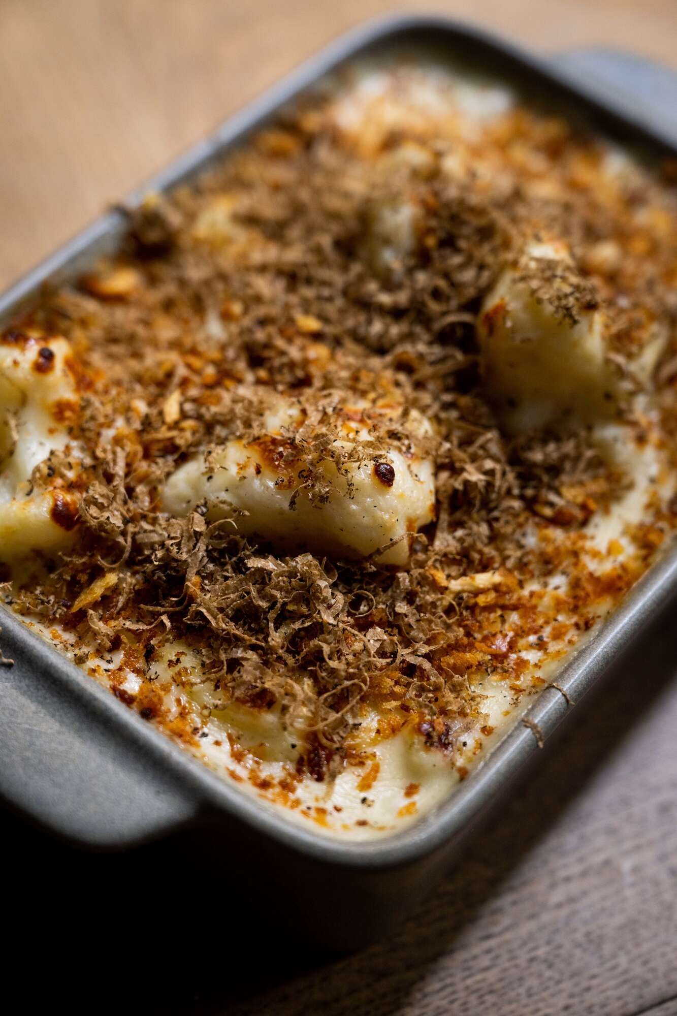 Truffled Pitchford Cheddar Cauliflower Cheese