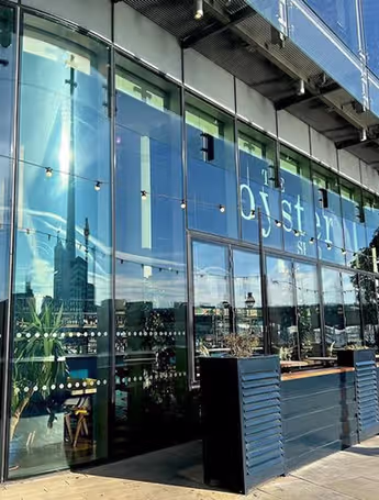exterior view of the Oyster Shed, a Young's pub