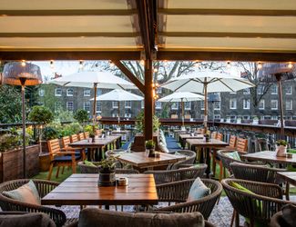 Roof terrace on top of the Castle, Islington