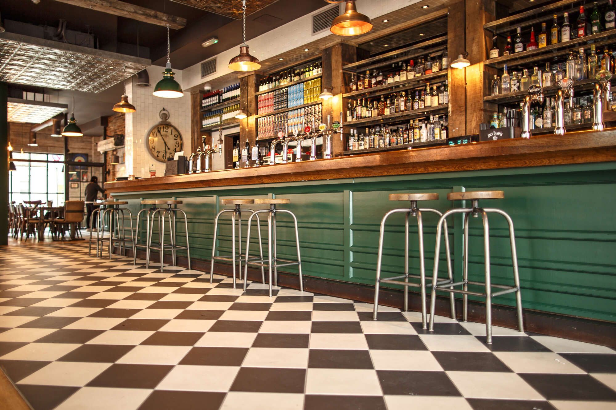 Interior of the Plough, Clapham Junction, best pub near the station