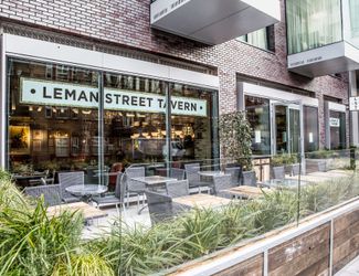 Exterior of the Leman Street Tavern