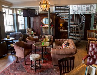 Cosy corners at The Britannia, Kensington