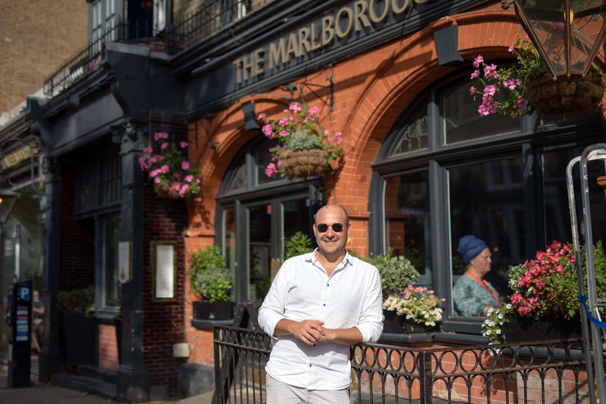 Exterior of the Marlborough pub, Richmond Hill