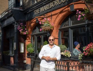 Exterior of the Marlborough pub, Richmond Hill