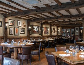 Dining room at the Onslow Arms