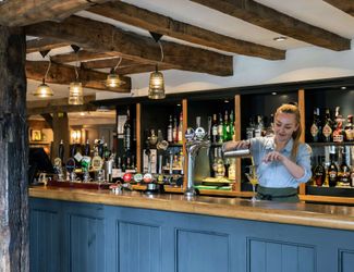 Bar area at the Onslow Arms