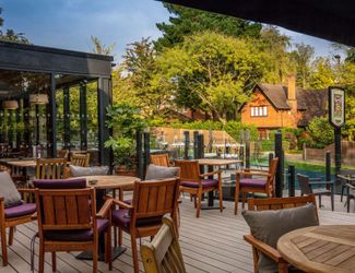 Garden at The Bear, Oxshott