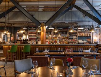Bar area at the Bull, Bracknell