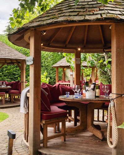 Garden Huts at the Carpenter's Arms, Tonbridge, Kent