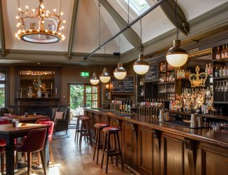 Pub interior at The Crown
