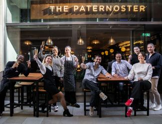 Exterior of the Paternoster pub at St Paul's