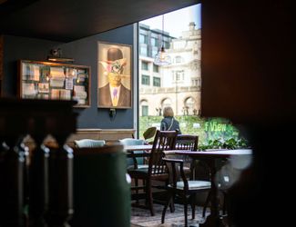 Interiors at the Paternoster pub