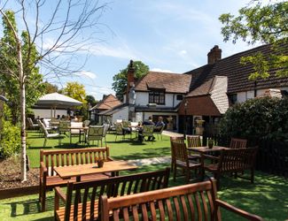 Sunny Garden at The Bear, Cobham