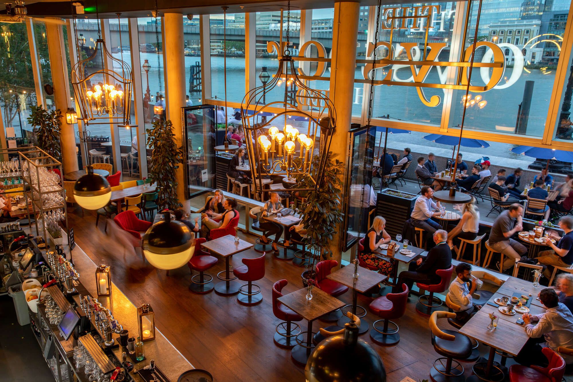 Interiors of the Oyster Shed