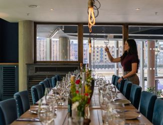 Private dining at the Oyster Shed