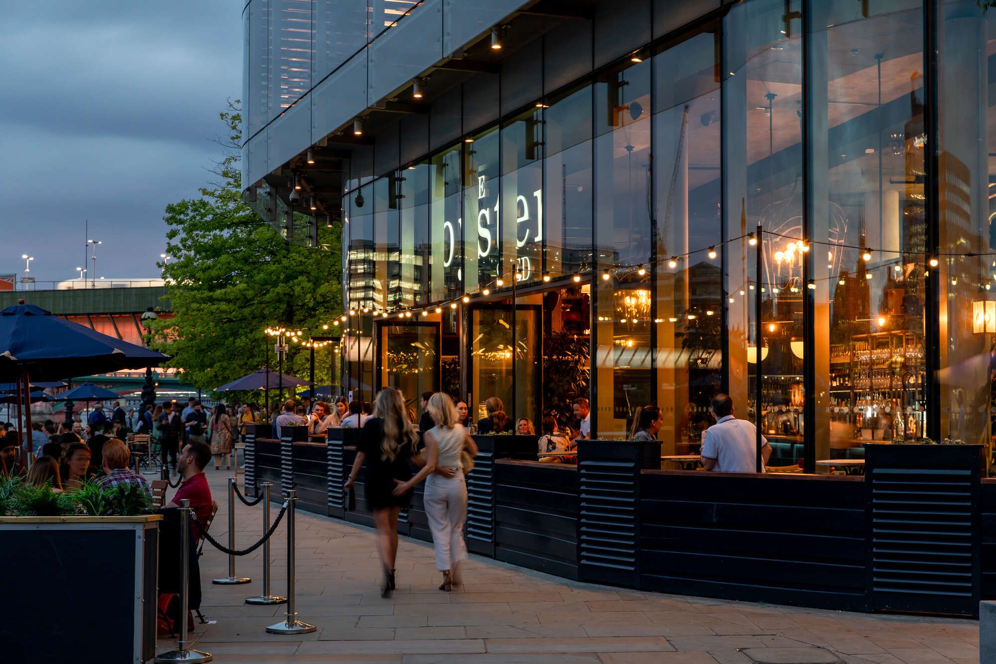 Exterior of the Oyster Shed