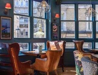Interiors at the Theodore Bullfrog pub in Charing Cross