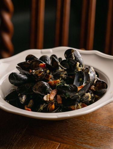 Fowey mussels